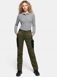 Damen Arbeitshose Oliv